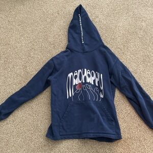 Madhappy Blue Graphic Sweatshirt Hoodie
